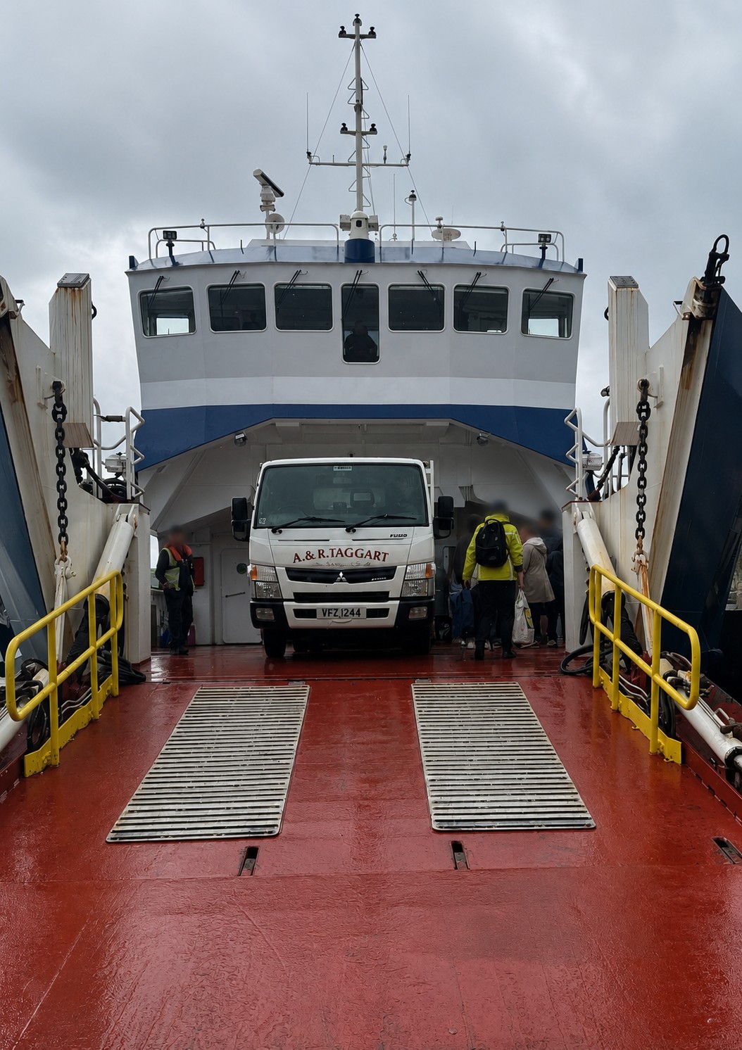 A&R Taggart timber delivery-truck